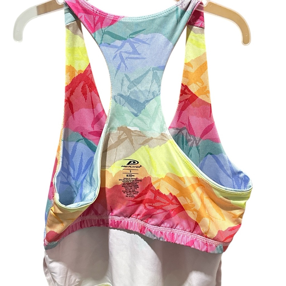 Pro Player Multicolor Racerback crop top - Picture 3 of 4